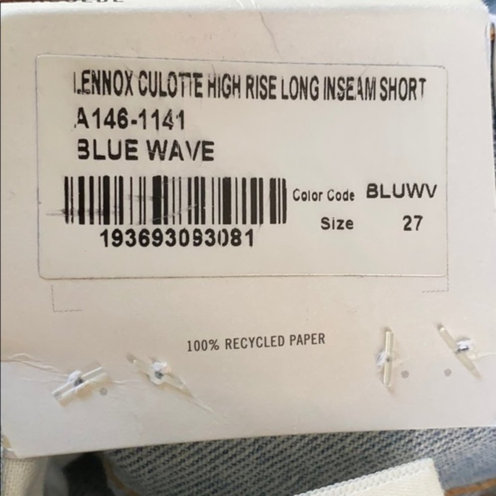 ISO: AGOLDE Lennox Culotte Shorts Size 27 - Picture 3 of 3